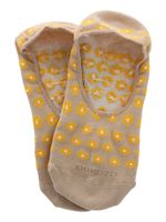 Calcetín Inv Miniflor Amarillo Azaleia