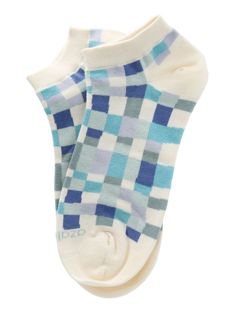 Calcetín Ped Random Azul Azaleia