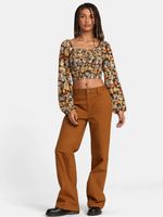 Blusa-Manga-Corta-Mujer-Saint-Top-Flower-RVCA