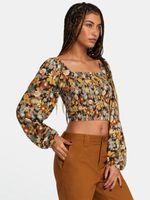 Blusa-Manga-Corta-Mujer-Saint-Top-Flower-RVCA