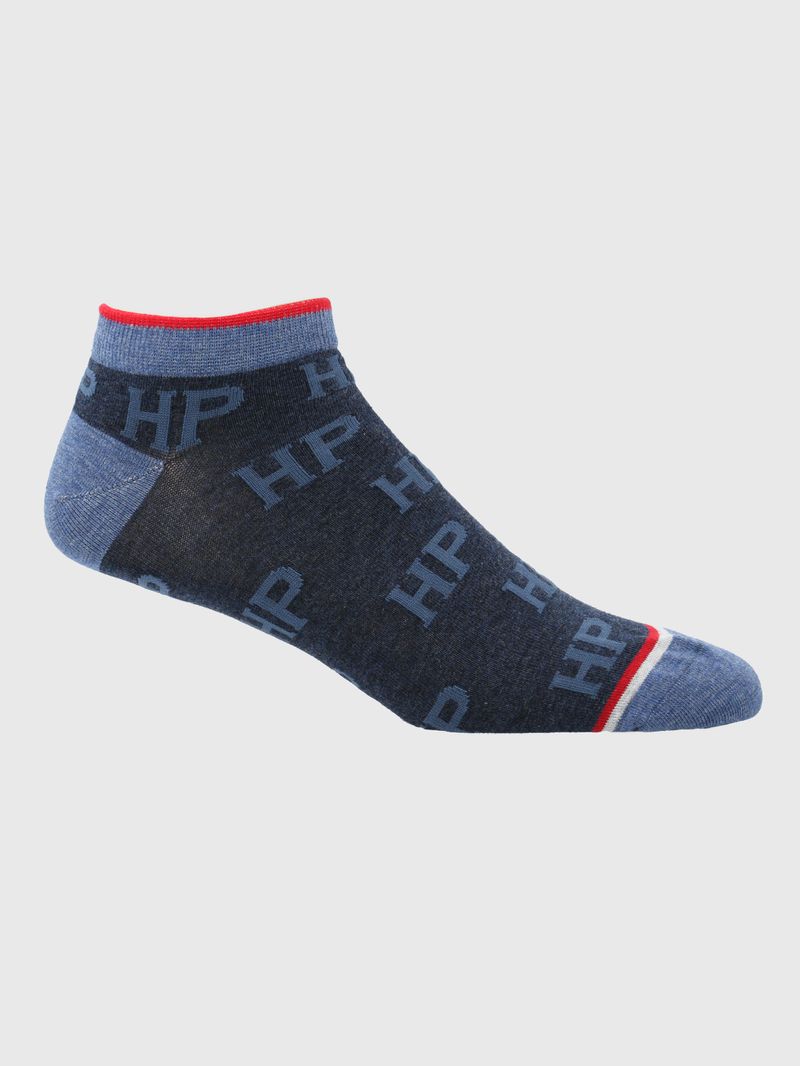 Calcetin-Algodon-Hombre-Ped-Hp-Logo-Azul-Hush-Puppies
