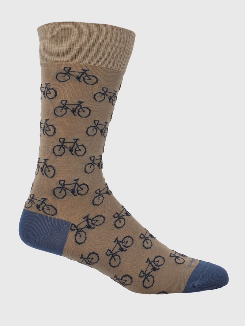 Calcetin Algodón Hombre D Bike Beige Hush Puppies