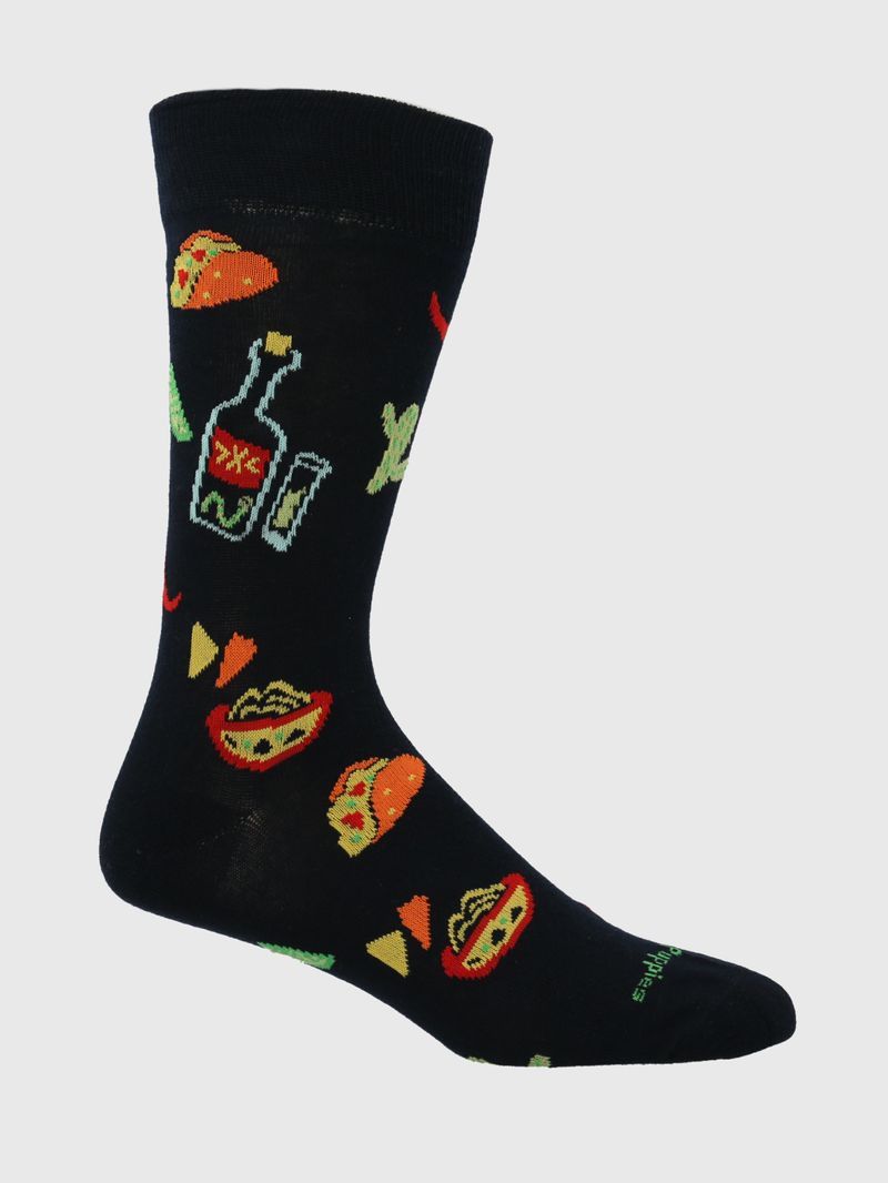 Calcetin Algodón Hombre C Tacos Azul Hush Puppies