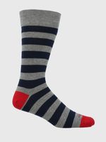 Calcetin-Algodon-Hombre-C-Cuff-Block-Gris-Hush-Puppies