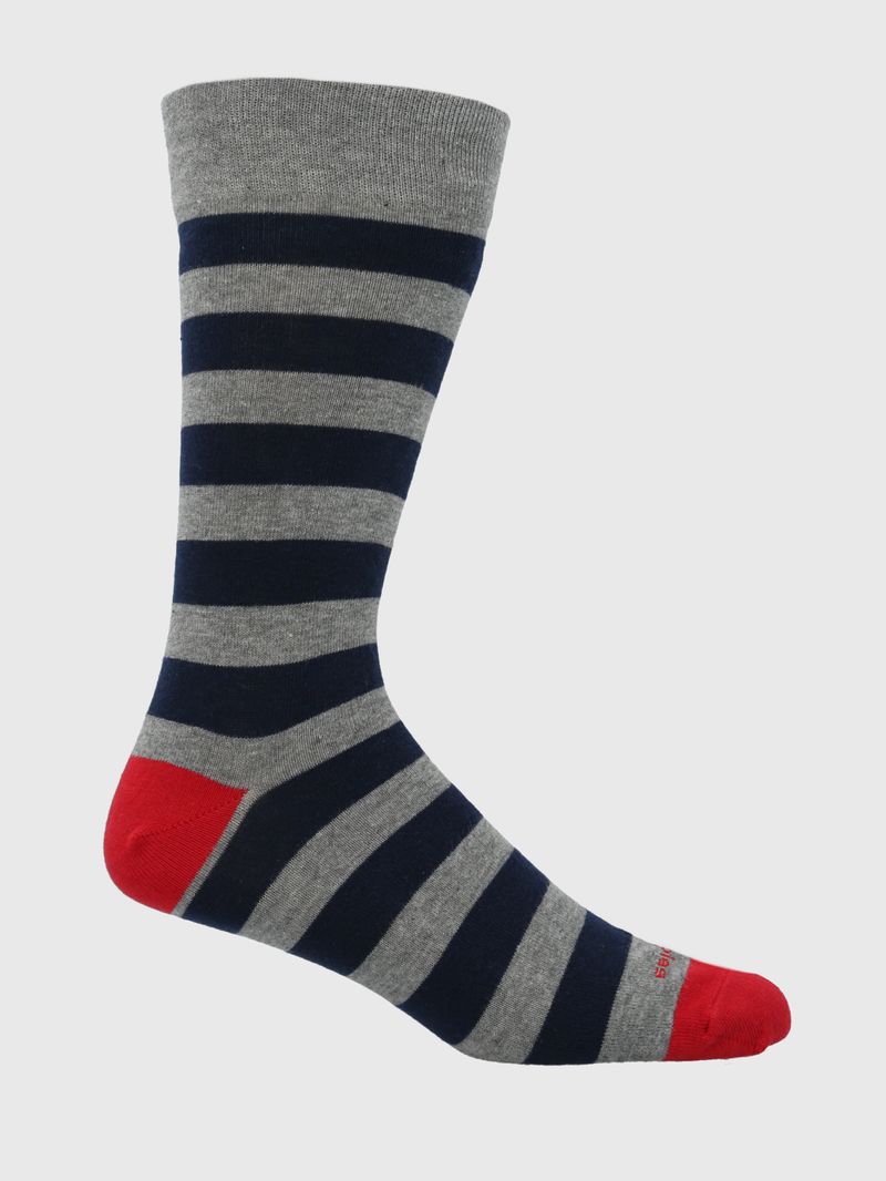 Calcetin-Algodon-Hombre-C-Cuff-Block-Gris-Hush-Puppies