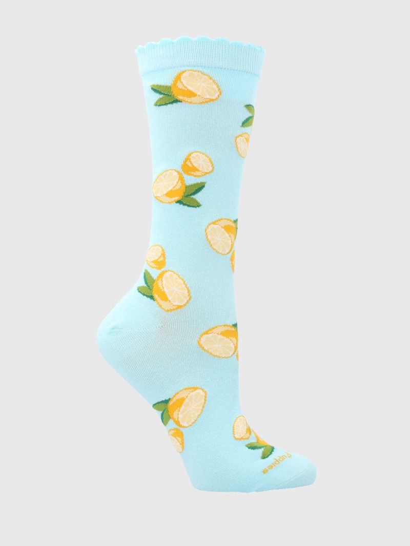 Calcetin-Algodon-Mujer-C-St-Lemon-Celeste-Hush-Puppies