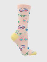 Calcetin Algodón Mujer C Glass Rosado Hush Puppies