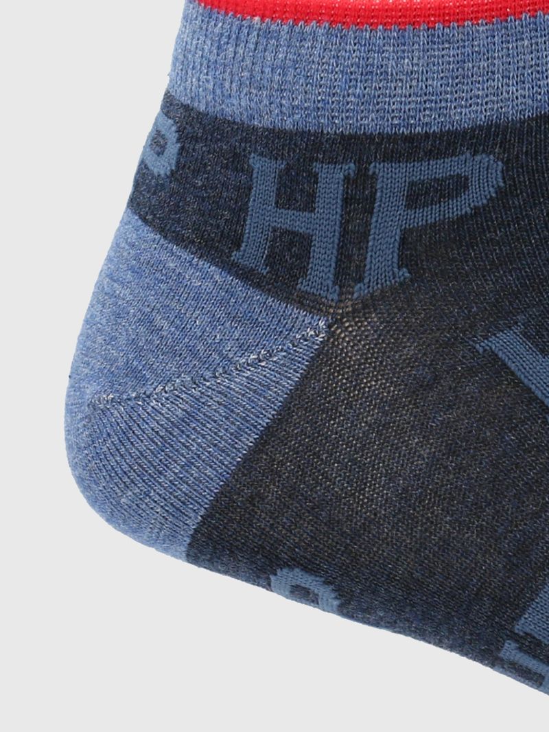 Calcetin-Algodon-Hombre-Ped-Hp-Logo-Azul-Hush-Puppies