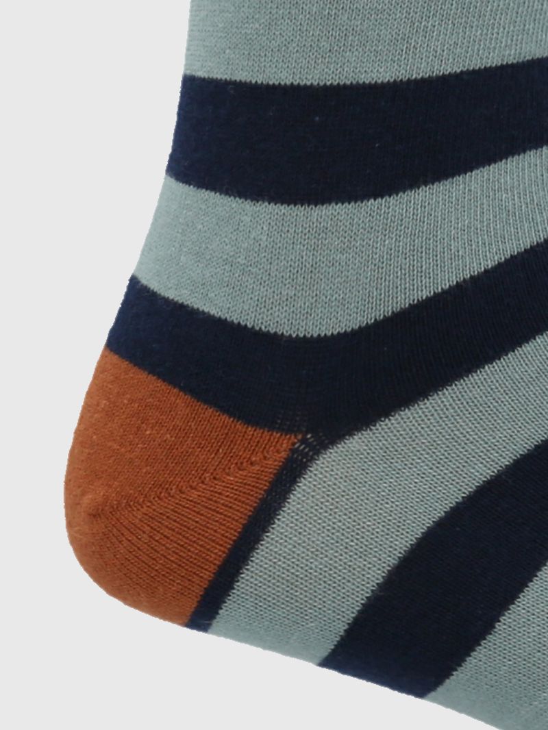 Calcetin-Algodon-Hombre-C-Cuff-Block-Azul-Hush-Puppies