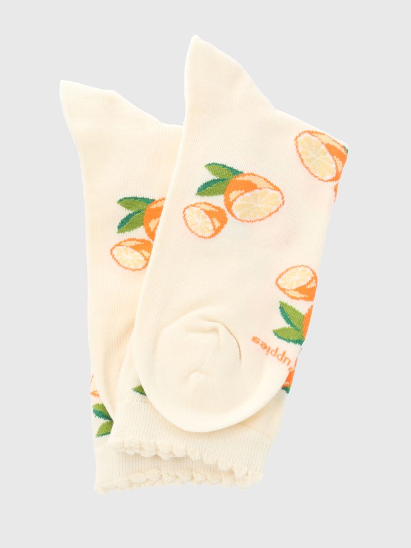 Calcetin Algodón Mujer C St Lemon Beige Hush Puppies