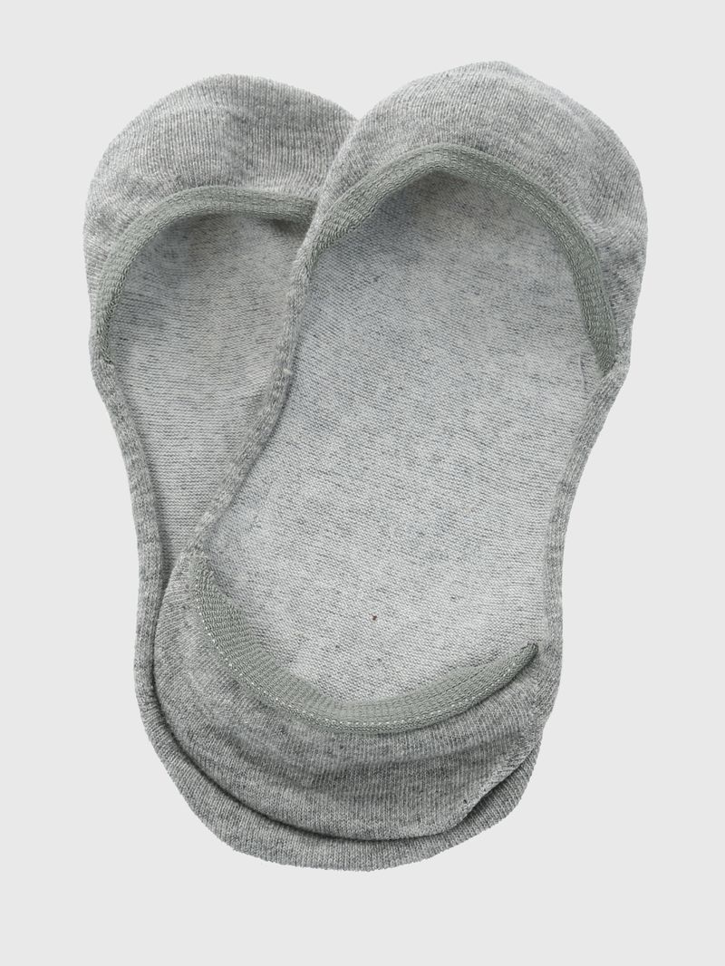 Calcetin-Algodon-Mujer-Inv-B-Plain-Gris-Hush-Puppies