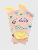 Calcetin Algodón Mujer C Glass Rosado Hush Puppies