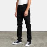 Jeans Hombre Daggers denim Negro RVCA