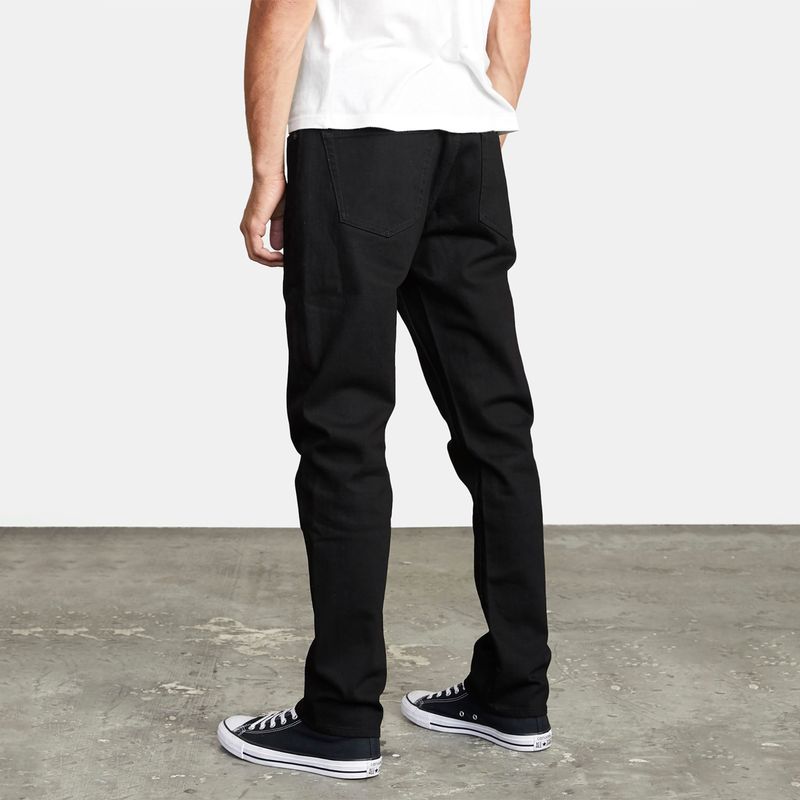 Jeans Hombre Daggers denim Negro RVCA