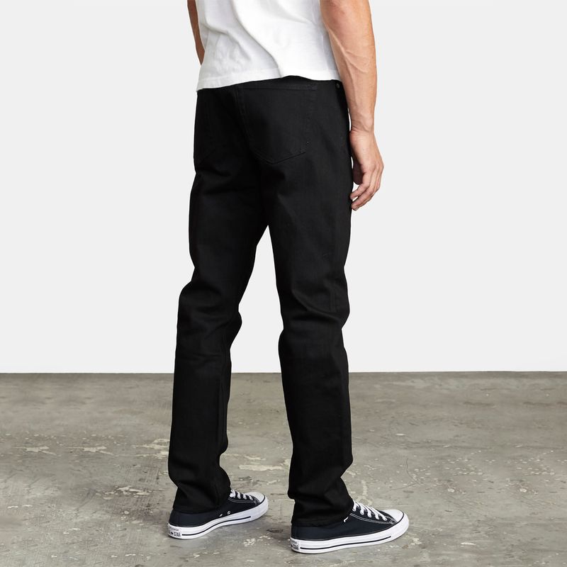 Jeans Hombre Daggers denim Negro RVCA