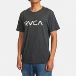 Polera m/c Hombre Big rvca Negro RVCA
