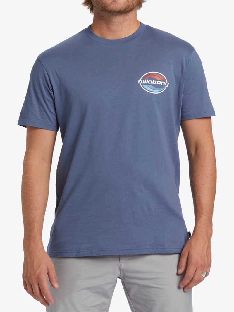 Polera-Hombre-Walled-Azul-Billabong