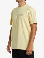 Polera Hombre Twin fins Amarillo Billabong