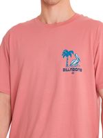 POLERA HOMBRE LOUNGE SS ROSA BILLABONG