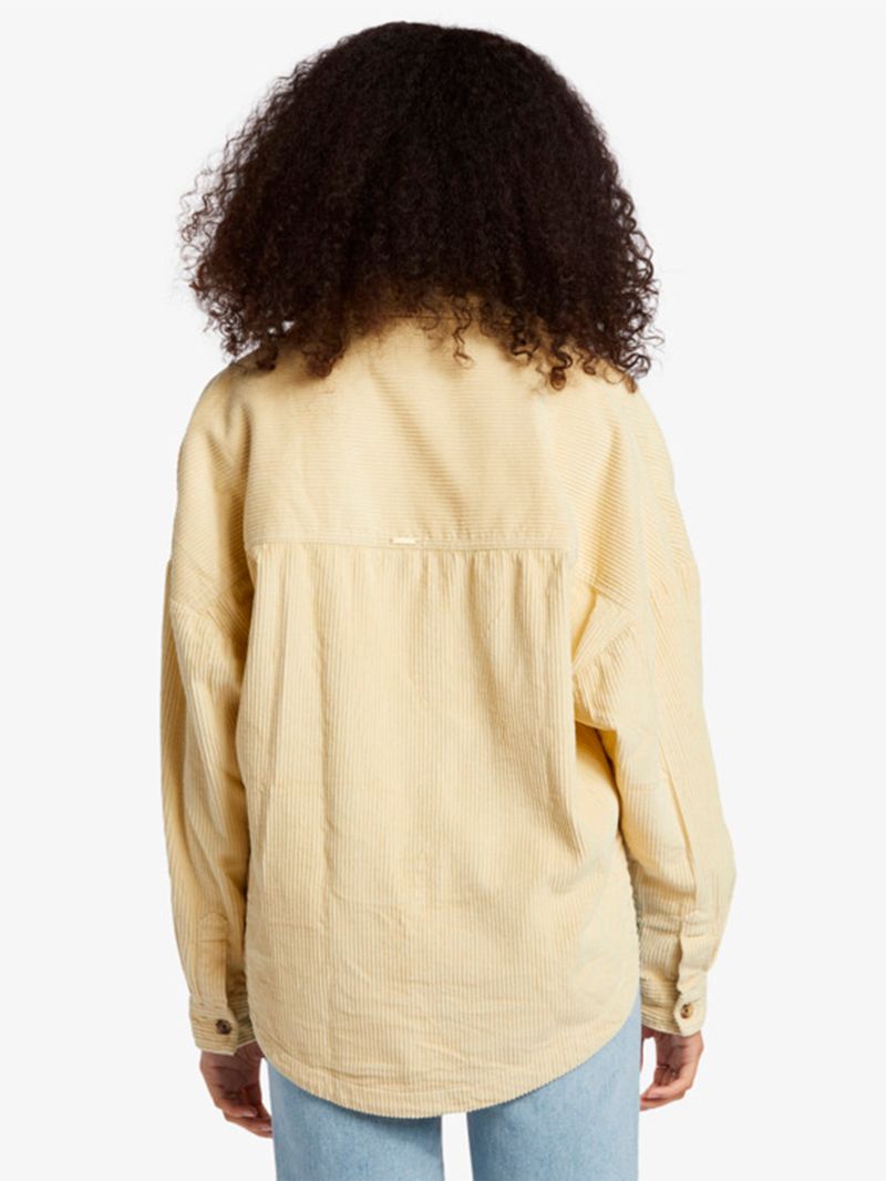 Blusa Manga Larga Mujer Stoked On You Amarilla Billabong