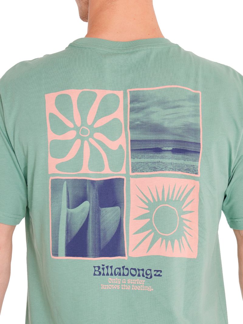 POLERA HOMBRE TWIN FINS VERDE BILLABONG