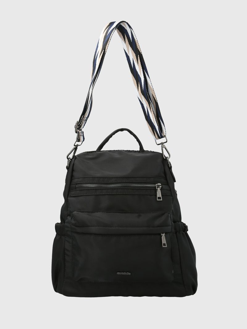 Mochila-Filippo-Backbag-Negro-Azaleia