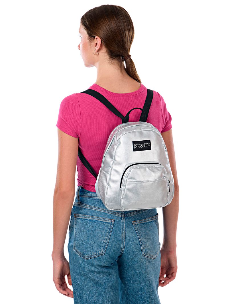 Mochila-Half-Pint-Fx-Plateada-Jansport