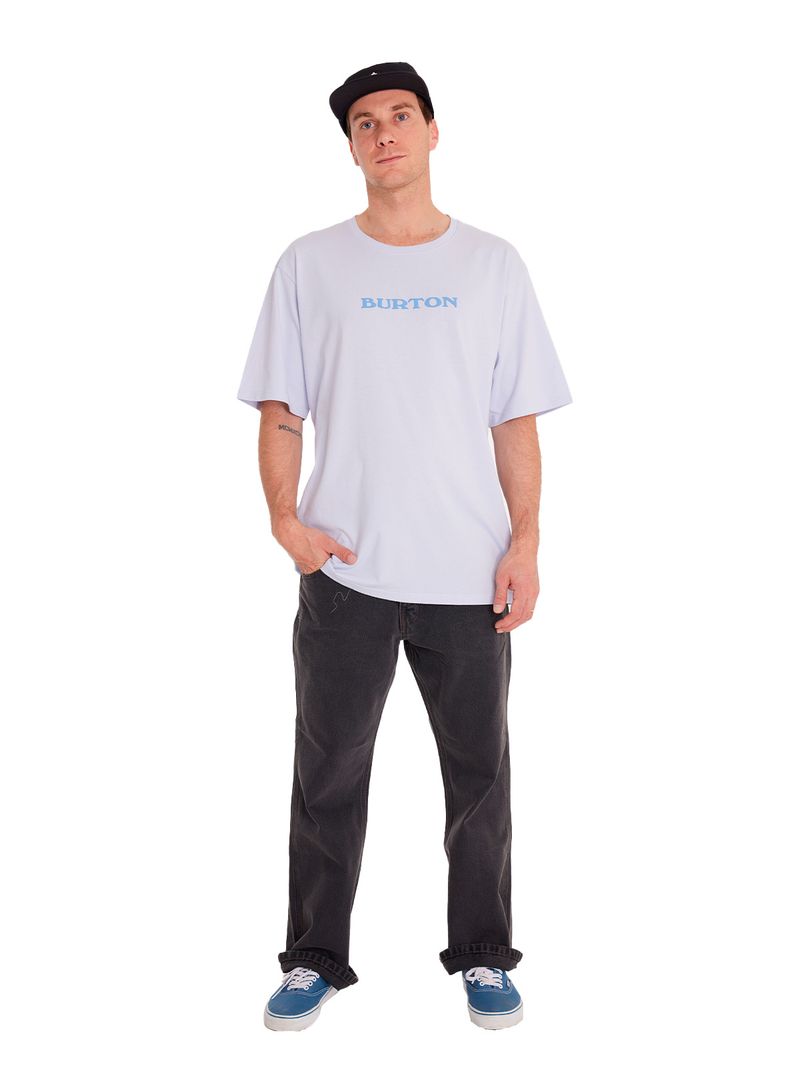 Polera m/c Hombre Shirt Short Sl Azul Burton