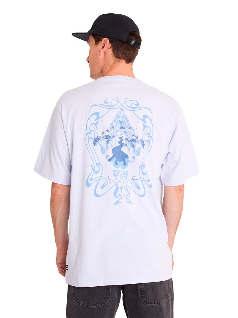 Polera m/c Hombre Shirt Short Sl Azul Burton