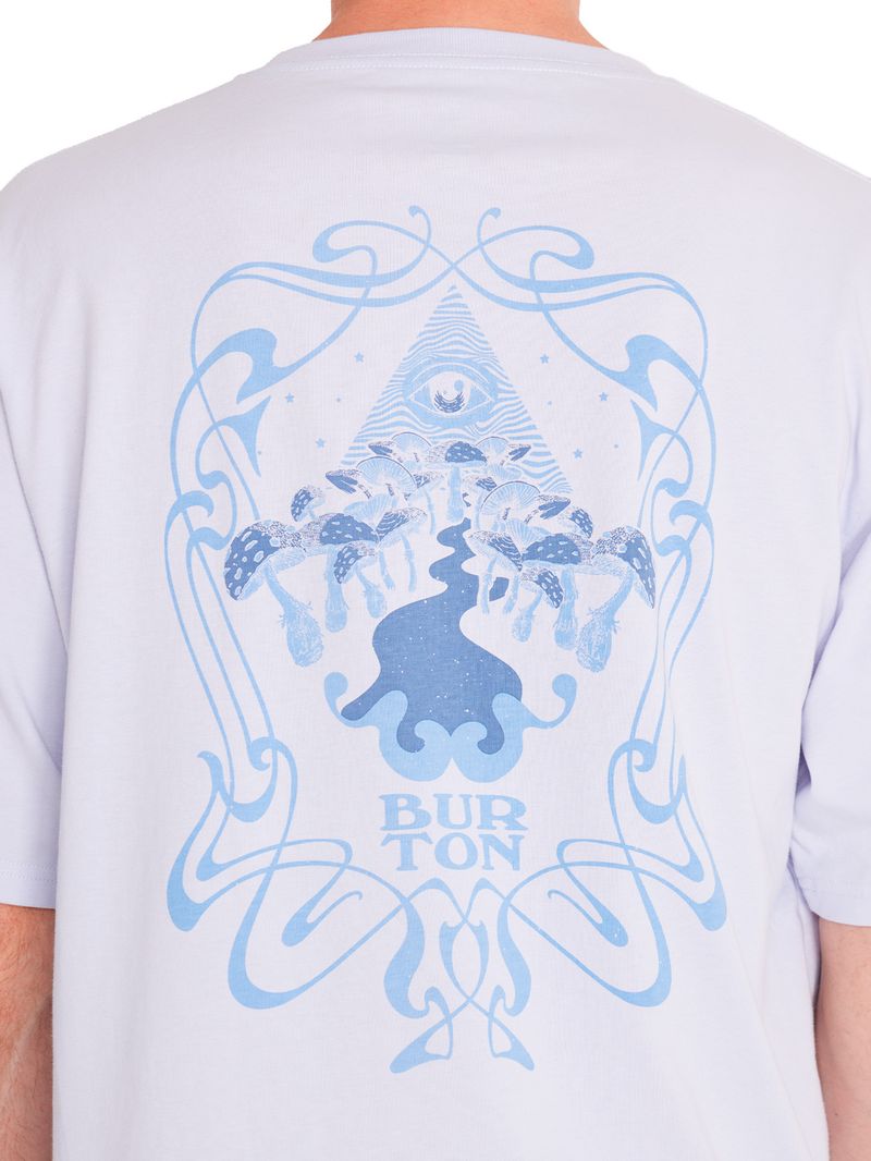 Polera m/c Hombre Shirt Short Sl Azul Burton