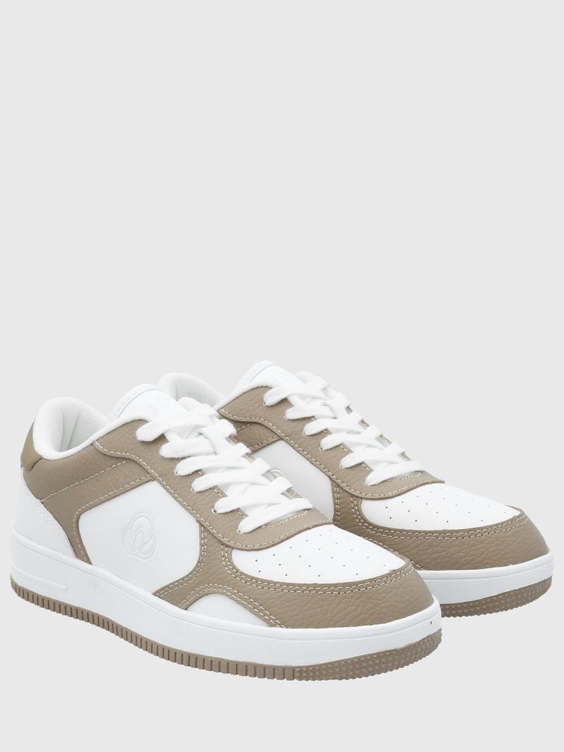 Zapatilla Mujer Alyson Pro Blanca/Beige Bsoul