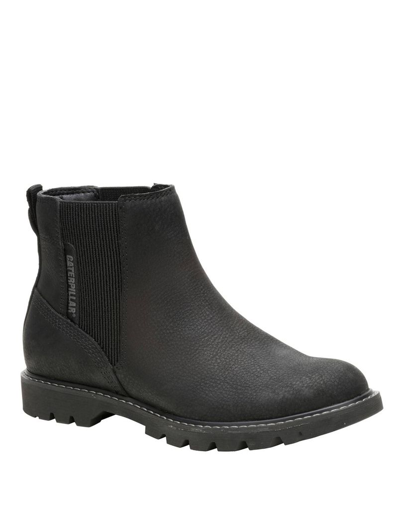 Botin-Cuero-Mujer-Colorado-Chelsea-Negro-Cat