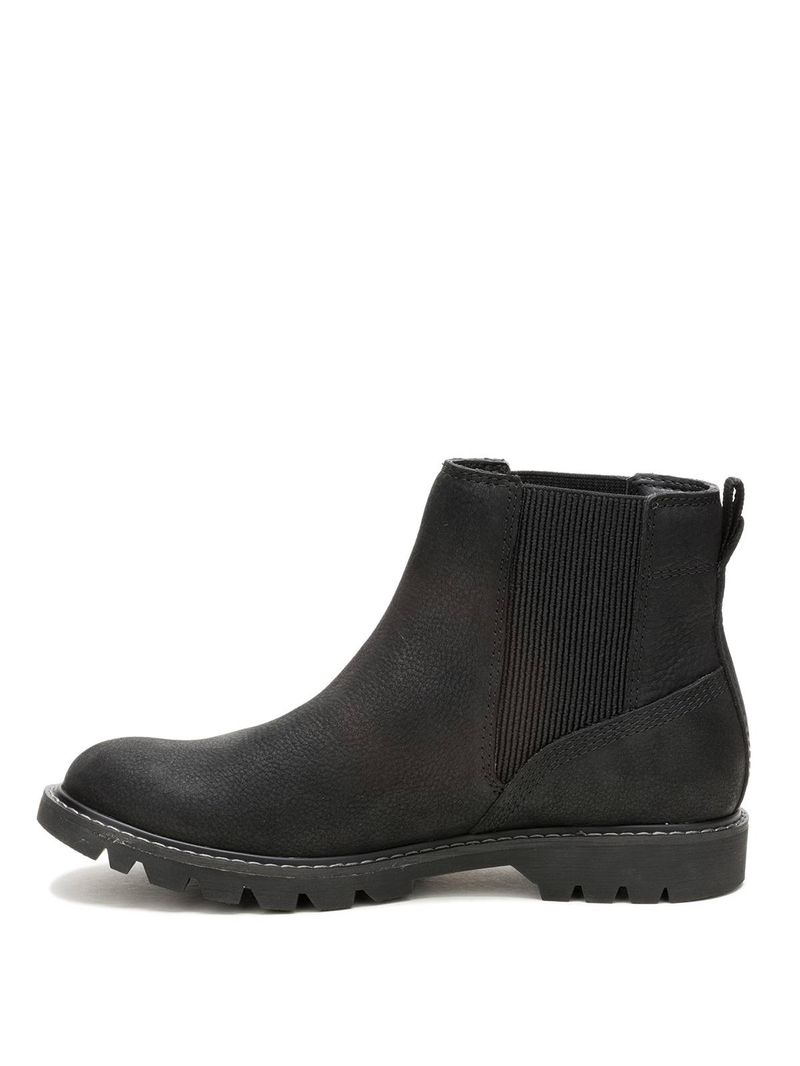 Botin-Cuero-Mujer-Colorado-Chelsea-Negro-Cat
