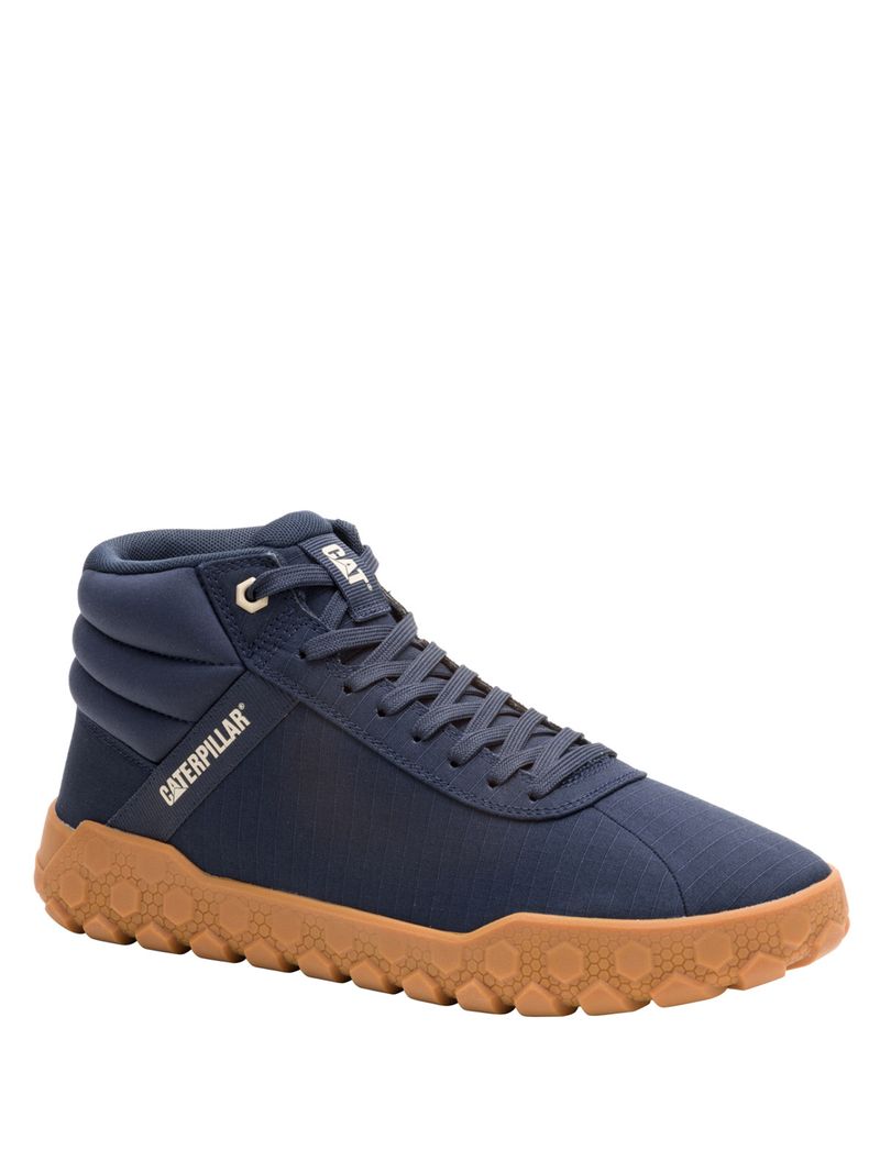 Zapatilla-Con-Caña-Canvas-Hombre-Hex---Mid-Azul-Oscuro-Cat