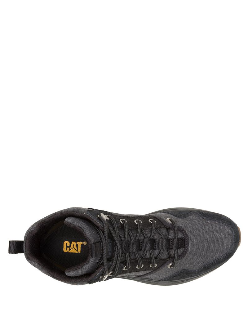 Zapatilla-Con-Caña-Hombre-Colorado-Sneaker-Canvas-Negro-Cat