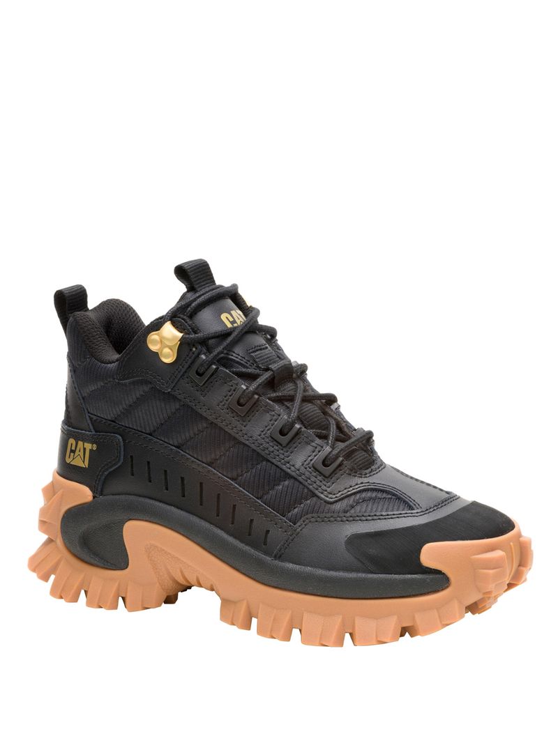 Zapatilla-Con-Caña-Casual-Mujer--Intruder-Mid-Negra-Beige-Cat