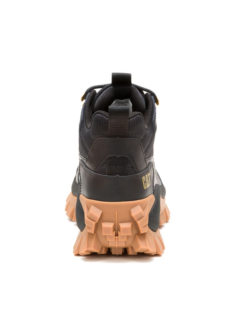 Zapatilla-Con-Caña-Casual-Mujer--Intruder-Mid-Negra-Beige-Cat