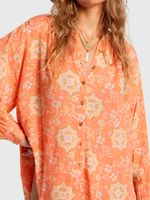 Blusa Manga Larga Mujer Dream Space Naranja Billabong