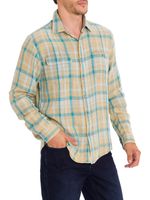 Camisa-Algodon-Organico-Hombre-Bradford-Verde-Rockford