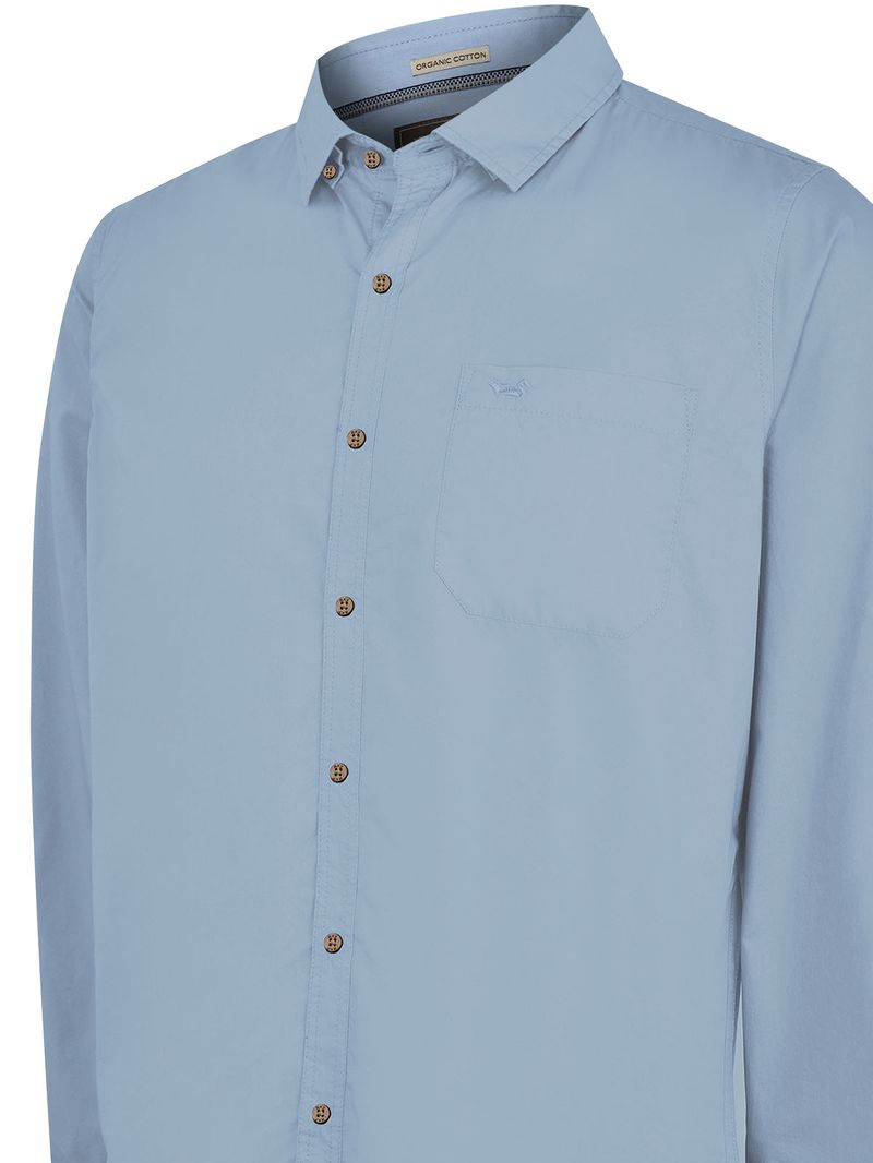 Camisa-Algodon-Organico-Hombre-Galiton-Celeste-Rockford