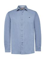 Camisa Algodón Orgánico Hombre Chambray Azul Rockford