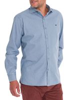 Camisa Algodón Orgánico Hombre Chambray Azul Rockford