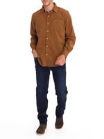 Camisa-Algodon-Organico-Hombre-Corduroy-Cafe-Rockford