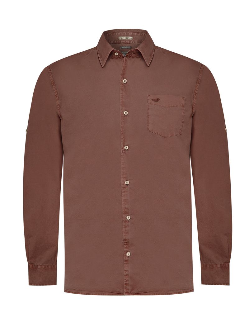 Camisa-Algodon-Organico-Hombre-Leeds-Burdeo-Rockford