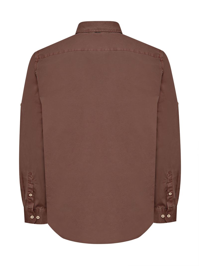 Camisa-Algodon-Organico-Hombre-Leeds-Burdeo-Rockford