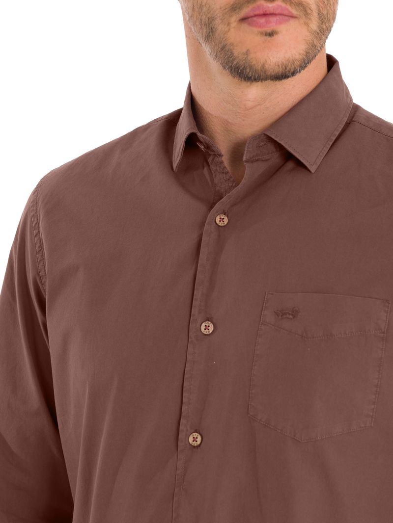 Camisa-Algodon-Organico-Hombre-Leeds-Burdeo-Rockford
