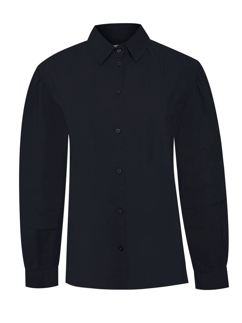 Blusa Algodón Orgánico Mujer Denali Azul Rockford