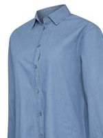 Blusa Algodón Orgánico Mujer Makalu Azul Rockford