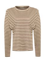 Polera Fibras Recicladas Mujer Diana Café Rockford