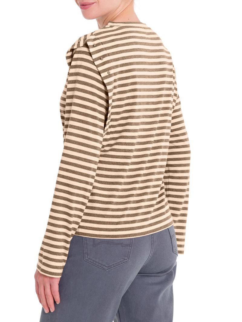 Polera Fibras Recicladas Mujer Diana Café Rockford